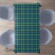 Scottish Gunn Ancient Tartan Rectangle Tablecloth Full Plaid