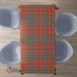 Scottish MacDougall Ancient Tartan Rectangle Tablecloth Full Plaid