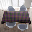 Scottish MacDonald Modern Tartan Rectangle Tablecloth Full Plaid