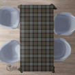 Scottish Stewart Old Weathered Tartan Rectangle Tablecloth Full Plaid