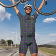 Scottish Armstrong Modern Tartan Crest Men Cycling Set Full Plaid