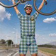 Scottish Campbell Dress Tartan Crest Men Cycling Set Full Plaid