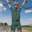 Scottish Graham of Menteith Modern Tartan Crest Men Cycling Set Full Plaid