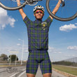 Scottish MacLeod of Harris Modern Tartan Crest Men Cycling Set Full Plaid