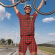 Scottish Wallace Hunting Ancient Tartan Crest Men Cycling Set Full Plaid