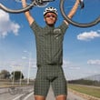 Scottish Davidson Tulloch Dress Tartan Crest Men Cycling Set Full Plaid