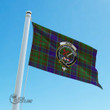 Adam Home Decor - Full Plaid Tartan Crest Flag A7