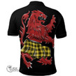 Barclay Dress Modern Tartan Polo Shirt Rampant Lion Wears Kilt T5