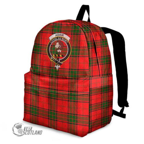 Adair Bag - Full Plaid Tartan Crest Backpack A7