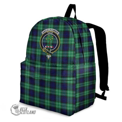 Abercrombie Bag - Full Plaid Tartan Crest Backpack A7