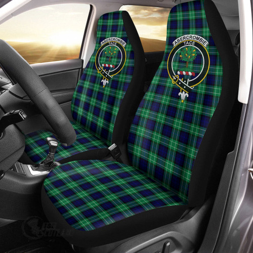 Abercrombie Accessory - Full Plaid Tartan Crest Car Seat Covers A7