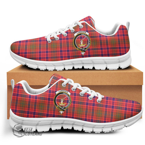 Lumsden Modern Footwear - Full Plaid Tartan Crest Sneakers A7