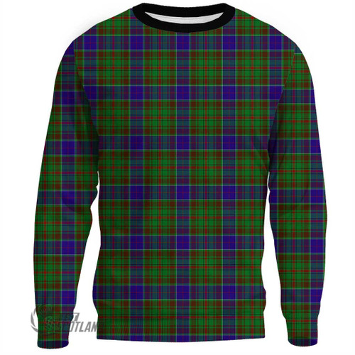 Adam Clothing Top - Full Plaid Tartan Sweatshirt A7