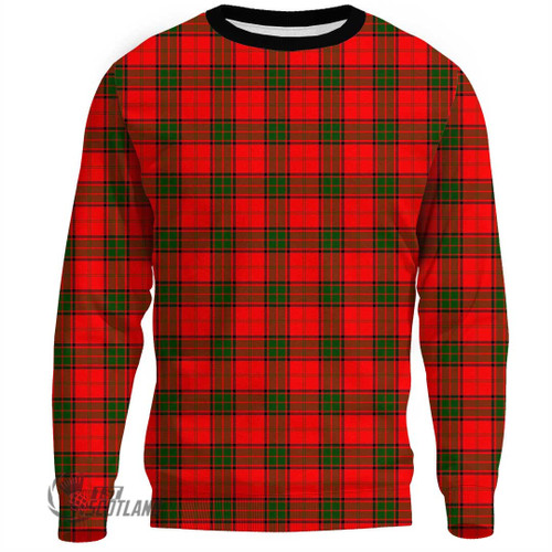 Adair Clothing Top - Full Plaid Tartan Sweatshirt A7