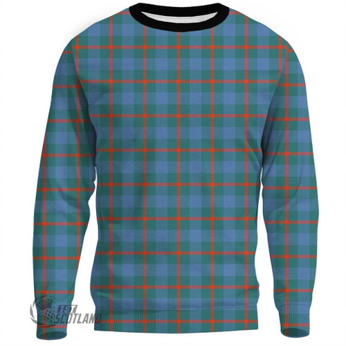 Agnew Ancient Clothing Top - Full Plaid Tartan Sweatshirt A7
