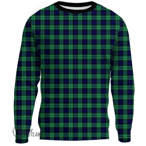 Abercrombie Clothing Top - Full Plaid Tartan Sweatshirt A7