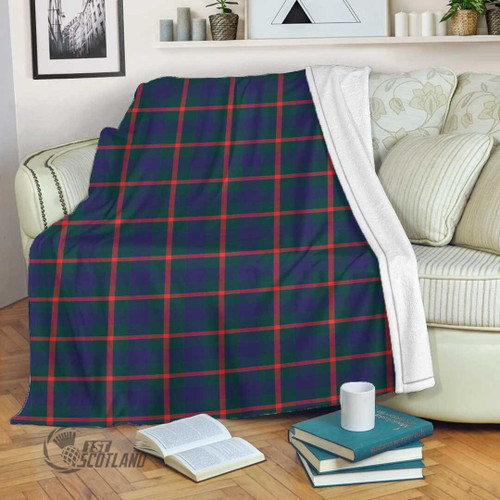 Agnew Modern Home Decor - Full Plaid Tartan Blanket A7