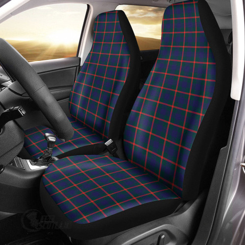 Agnew Modern Accessory - Full Plaid Tartan Car Seat Covers A7