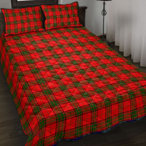Adair Home Decor - Full Plaid Tartan Quilt Bed Set A7