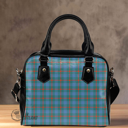Agnew Ancient Bag - Full Plaid Tartan Shoulder Handbag A7