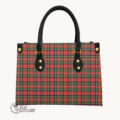 Stewart Royal Modern Bag - Full Plaid Tartan Square Tote Bag A35