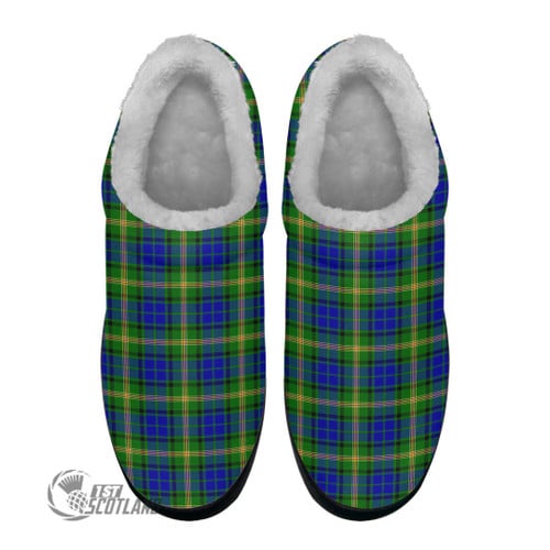 Maitland Footwear - Full Plaid Tartan Fleece Slippers A7