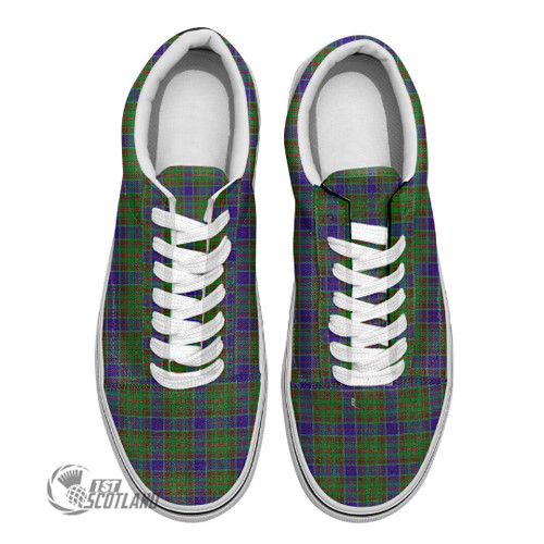 Adam Footwear - Full Plaid Tartan Like Vans Lace Shoes A7