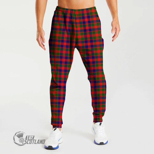 Gow Modern Clothing Bottom - Full Plaid Tartan Joggers A7