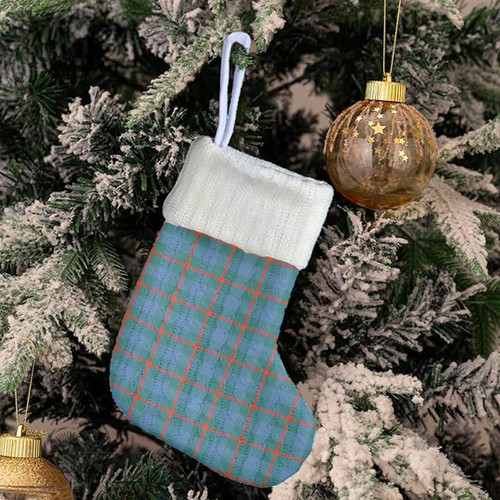 Agnew Ancient Home Decor - Full Plaid Tartan Christmas Socks A35