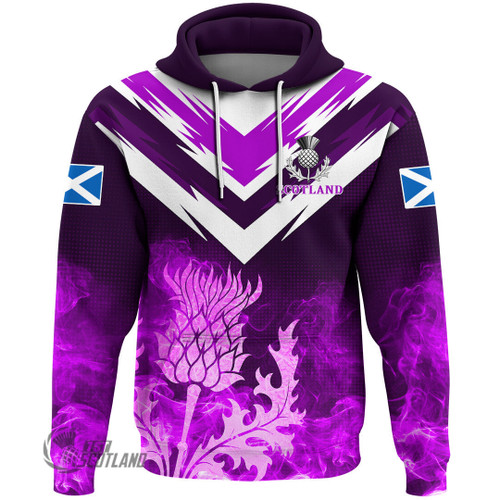Scottish Clothing - Thistle Sport Style Hoodie A7