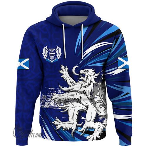 Scottish Clothing - Lion Rampant Active Style Hoodie A7