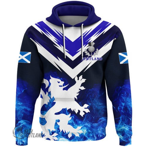 Scottish Clothing - Lion Rampant Sport Style Hoodie A7