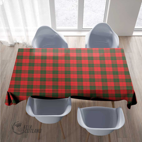 Erskine Modern Home Decor - Full Plaid Tartan Rectangle Tablecloth T5