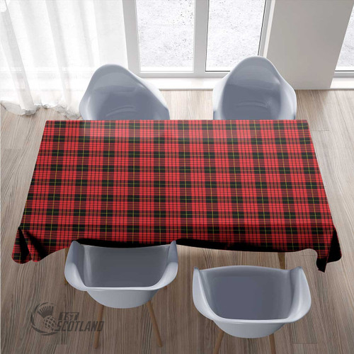 MacQueen Modern Home Decor - Full Plaid Tartan Rectangle Tablecloth T5
