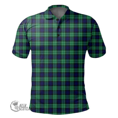 Abercrombie Clothing Top - Full Plaid Tartan Polo Shirt A7