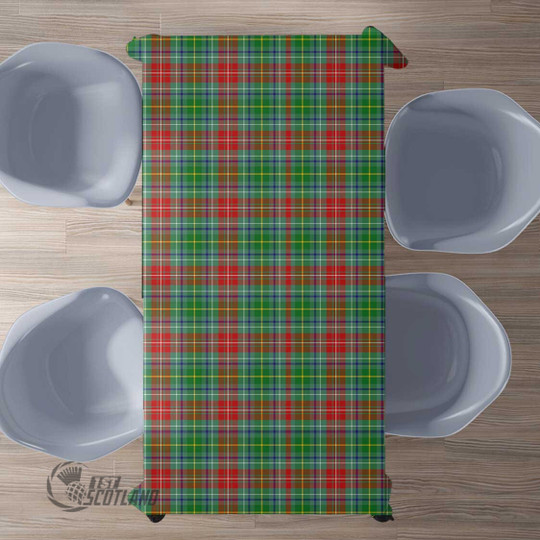Scottish Muirhead Tartan Rectangle Tablecloth Full Plaid