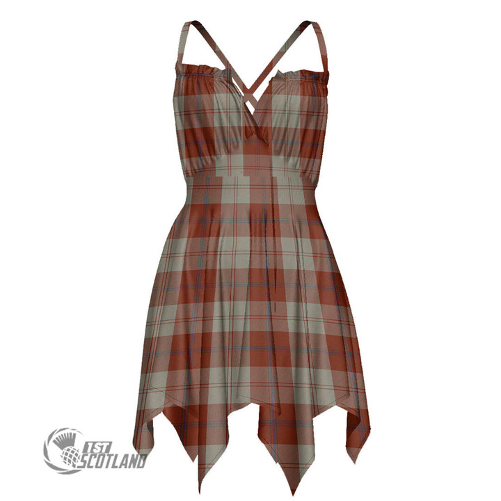 Scottish Davidson Dress Dancers Tartan Slip Dress Full Plaid
