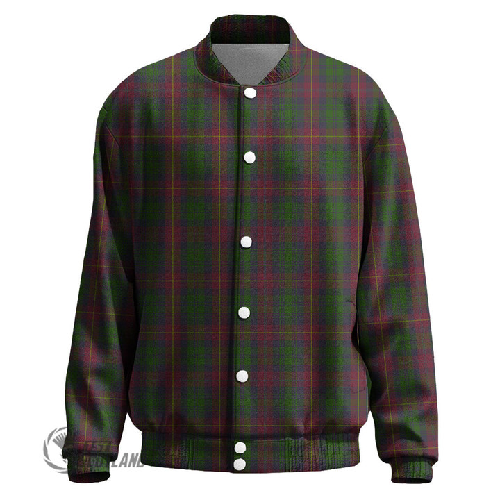 Scottish Cairns Tartan Stand Collar Jacket Full Plaid