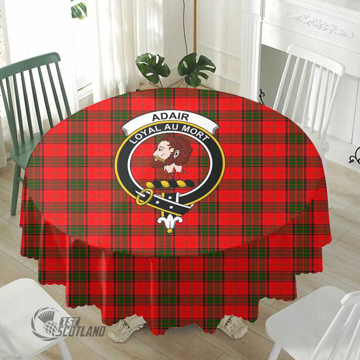 Scottish Adair Tartan Tablecloth Full Plaid