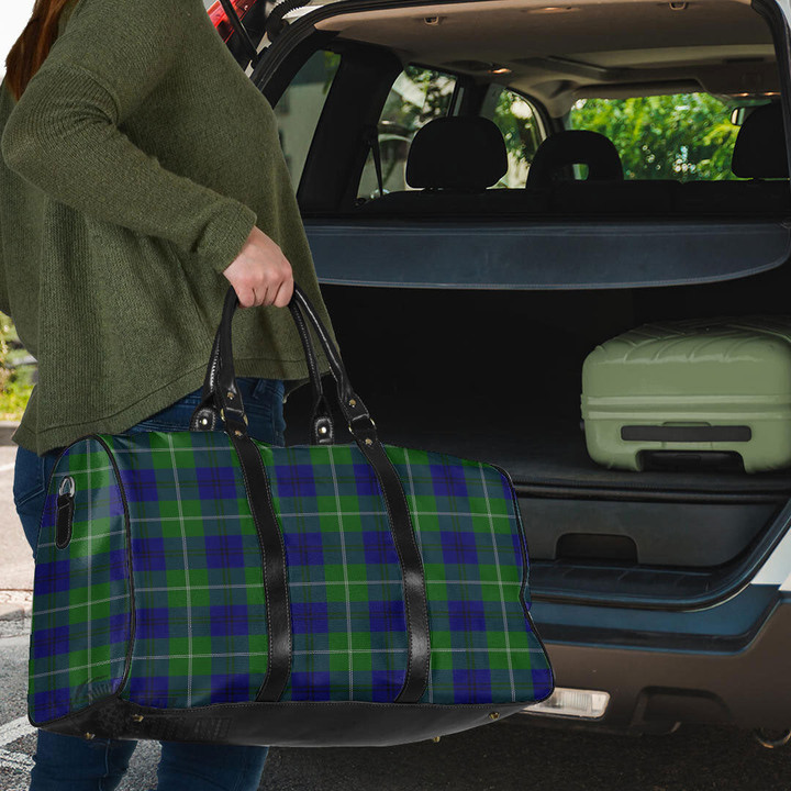 Scottish Oliphant Modern Tartan Travel Bag Full Plaid