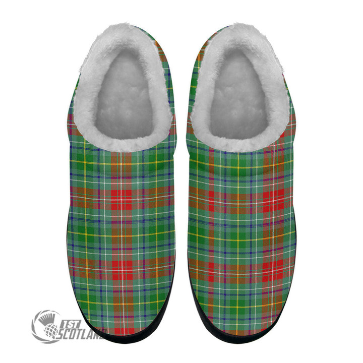 Scottish Muirhead Tartan Fleece Slippers Full Plaid