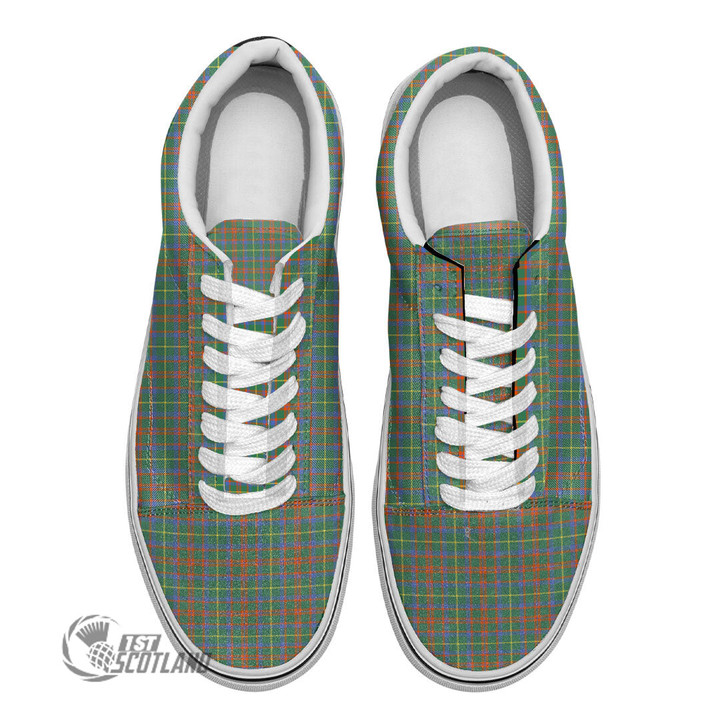 Scottish MacKintosh Hunting Ancient Tartan Like Vans Lace Shoes Full Plaid