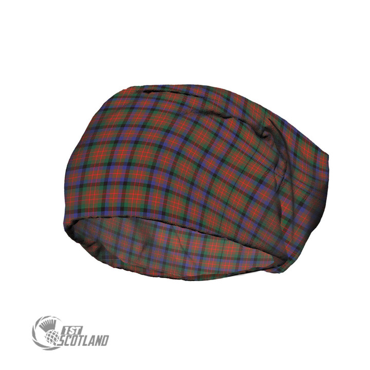 Scottish MacDuff Hunting Modern Tartan Beanie Hat Full Plaid