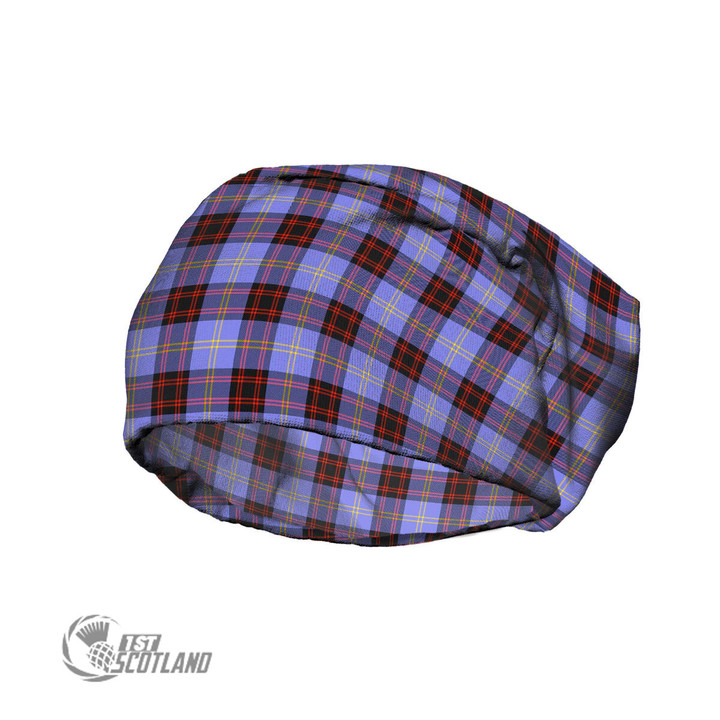 Scottish Rutherford Tartan Beanie Hat Full Plaid