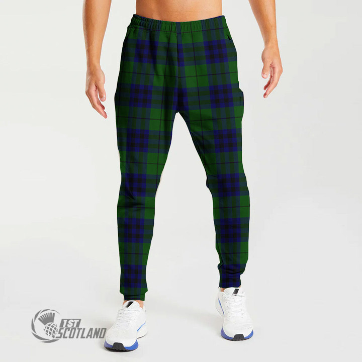 Scottish Keith Modern Tartan Joggers Full Plaid