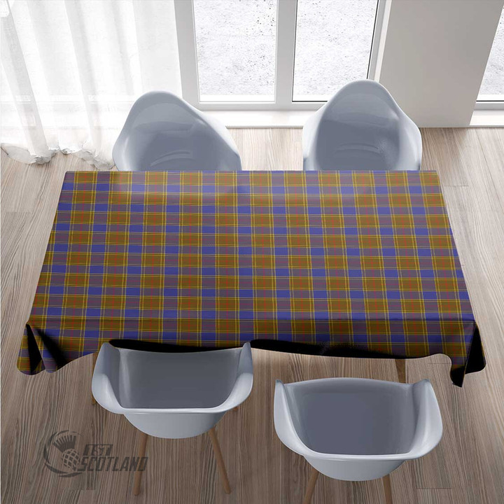 Scottish Balfour Modern Tartan Rectangle Tablecloth Full Plaid