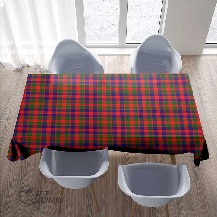 Scottish Gow Modern Tartan Rectangle Tablecloth Full Plaid