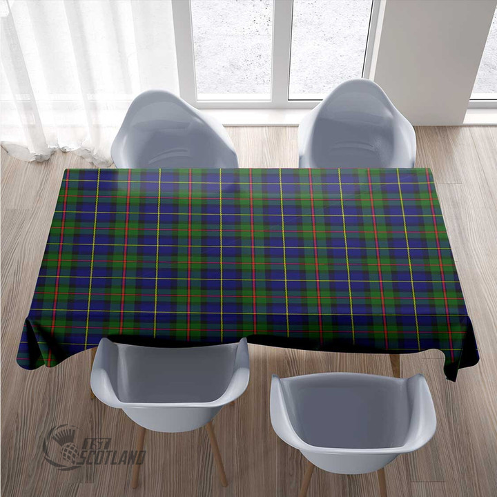 Scottish MacLeod of Harris Modern Tartan Rectangle Tablecloth Full Plaid