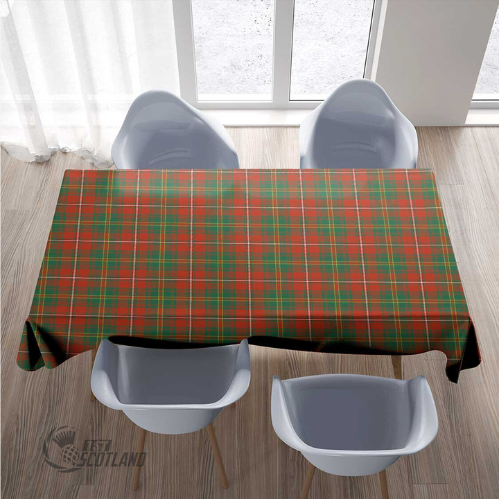 Scottish Hay Ancient Tartan Rectangle Tablecloth Full Plaid