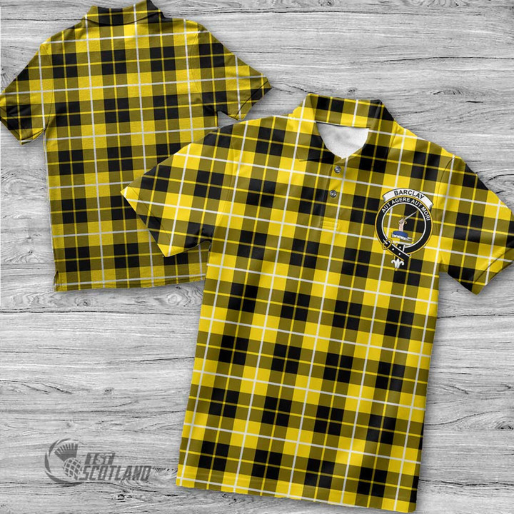 Barclay Dress Modern Tartan Polo Shirt T5